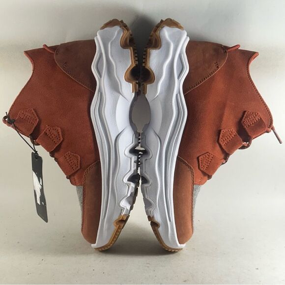 Sorel Kinetic Breakthru Caribou Womens Waterproof Boots Orange 8.5 NL4903-849 - Picture 7 of 9